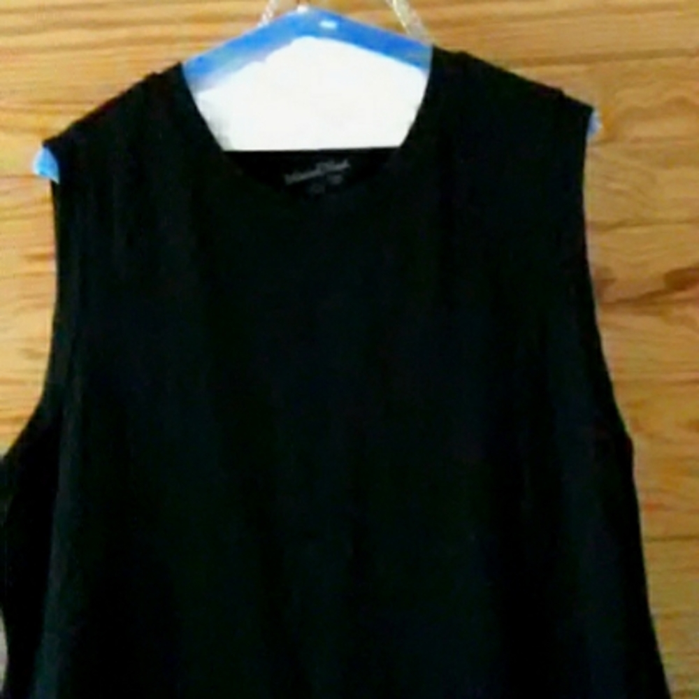 Long black dress